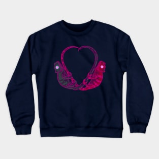 chameleon love design Crewneck Sweatshirt